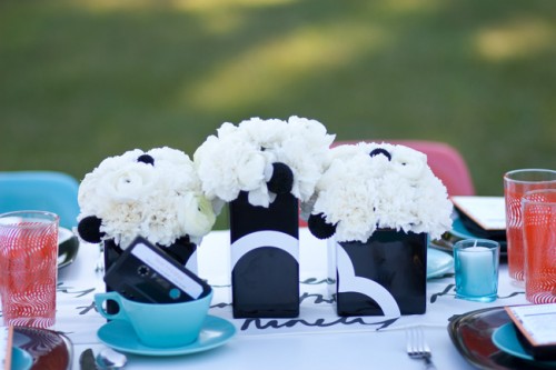 Black And White Designs For Weddings. Modern Black and White