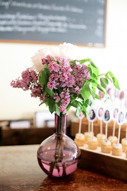 Purple Glass Vase