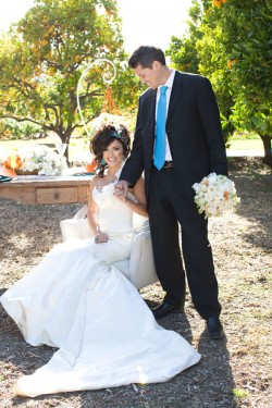 Orange-and-Blue-Outdoor-Wedding-Ideas Orange-and-Blue-Outdoor-Wedding-Ideas