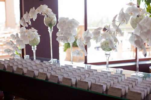 Orchid Table Seating Cards 500x333 Table Seating Love