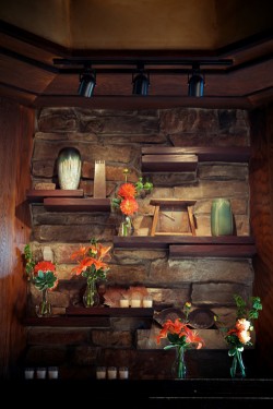 Orange-and-Green-Centerpiece