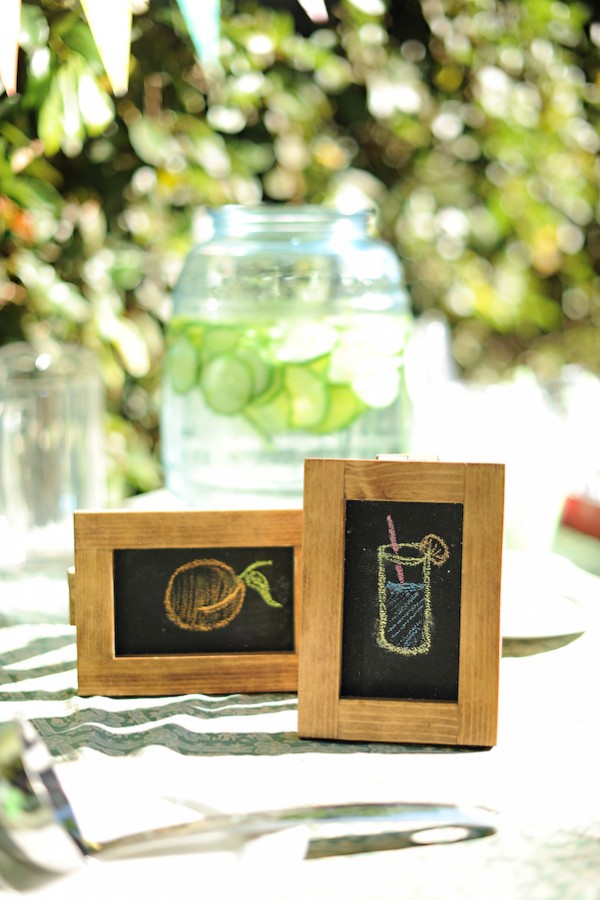 Chalkboard Drink Station Sign Elizabeth Anne Designs The Wedding Blog