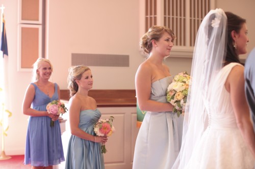 Blue Bridesmaids