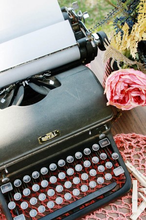Typewriter-Guest-Book