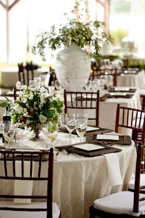 Elegant-Brown-and-Green-Wedding-Reception