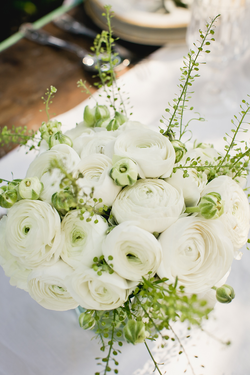 white ranunculus centerpiece elizabeth anne designs the bridal shower tags