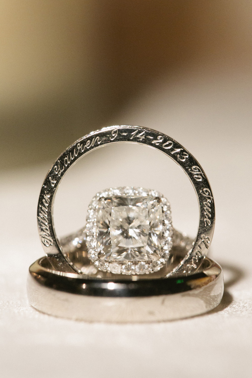 Engraved Wedding Ring - Elizabeth Anne Designs: The Wedding Blog