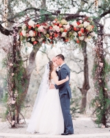 Romantic Garden Wedding Ceremony 14