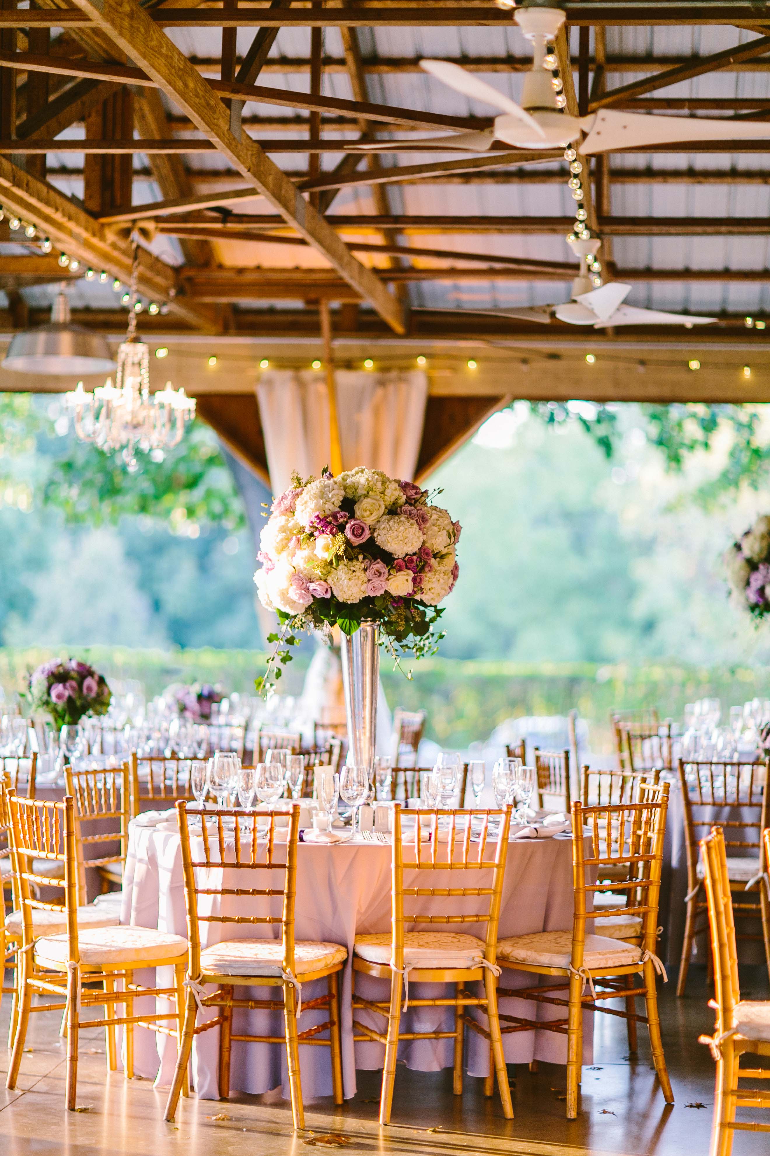 Elegant Purple Reception Elizabeth Anne Designs The Wedding Blog