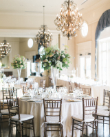 Gold and Ivory Country Club Wedding