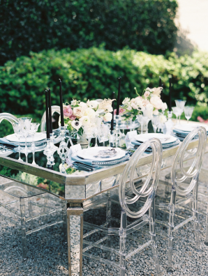 Mirrored Wedding Table Mirrored Wedding Table