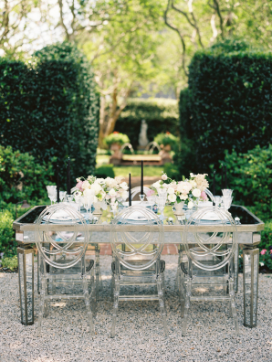 Wedding Table with Mirror Top Wedding Table with Mirror Top