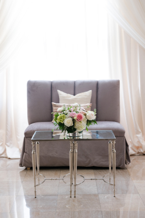 Silver and Purple Wedding Lounge Silver and Purple Wedding Lounge