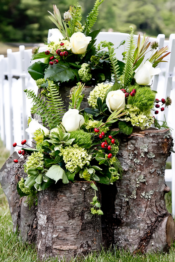 Green-and-White-Rustic-Wedding-Florals - Elizabeth Anne Designs: The ...