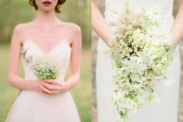 Small White Bouquet Flowers