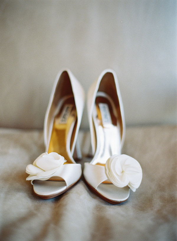 Open Toe Bridal Shoes With Roses - Elizabeth Anne Designs: The Wedding Blog