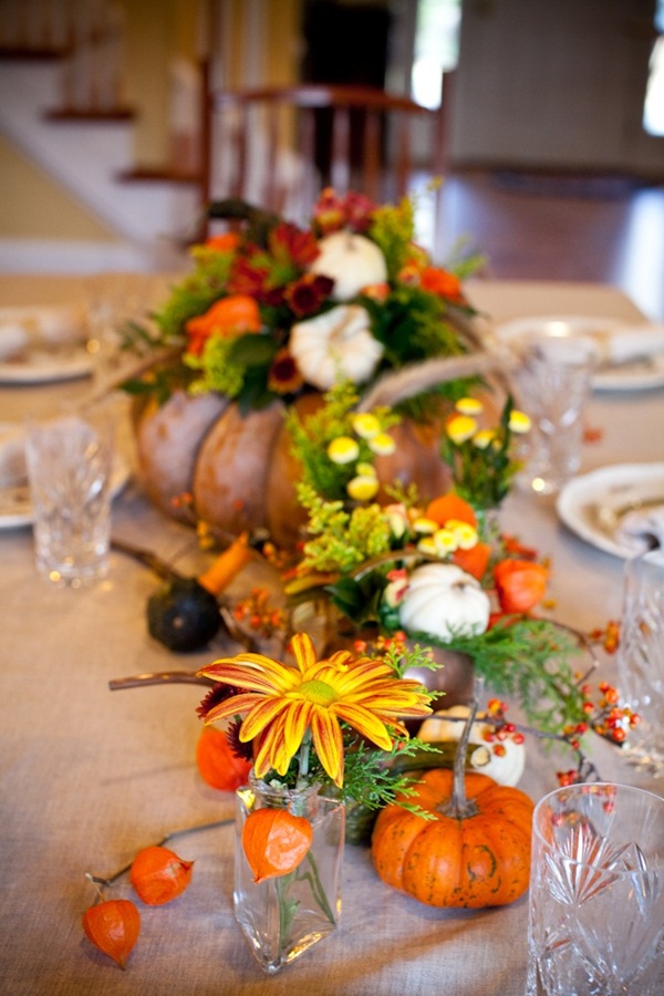 Thanksgiving Fall Tablescape Ideas From Holly Chapple 14 ...