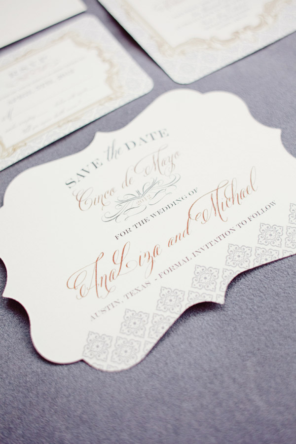 Scalloped Edge Wedding Invitations - Elizabeth Anne Designs: The ...