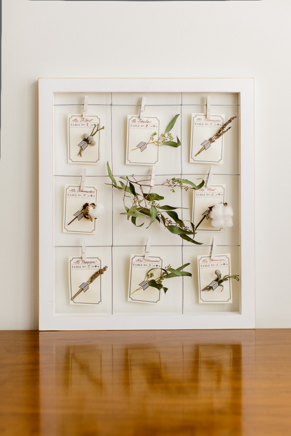 Botanical and Natural Escort Cards