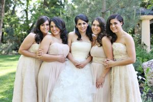 Cream Colored Bridesmaids Dresses - Elizabeth Anne Designs: The Wedding