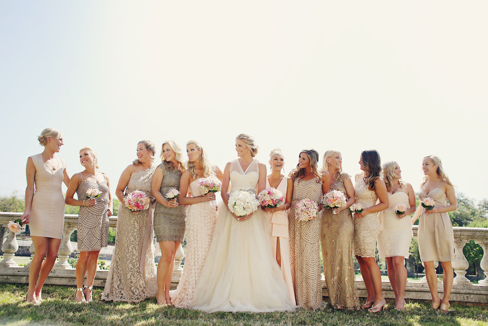 natural bridesmaid dresses