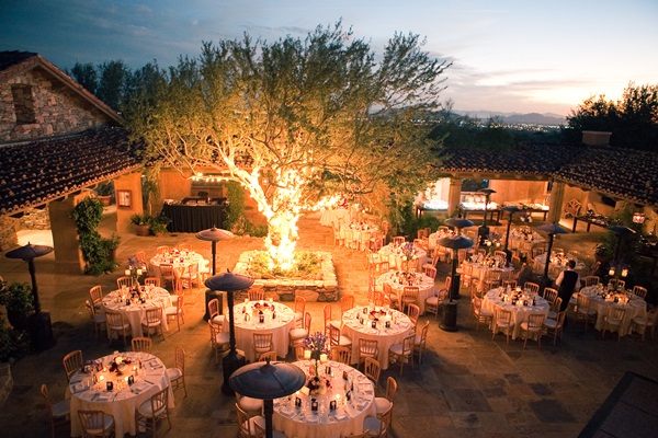 Outdoor Southwestern Reception Venue Elizabeth Anne Designs The