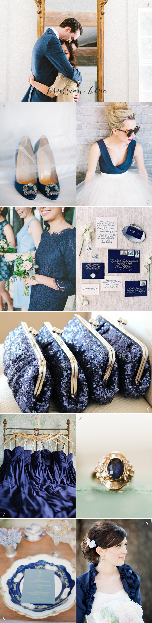 prussian blue bridesmaid dresses