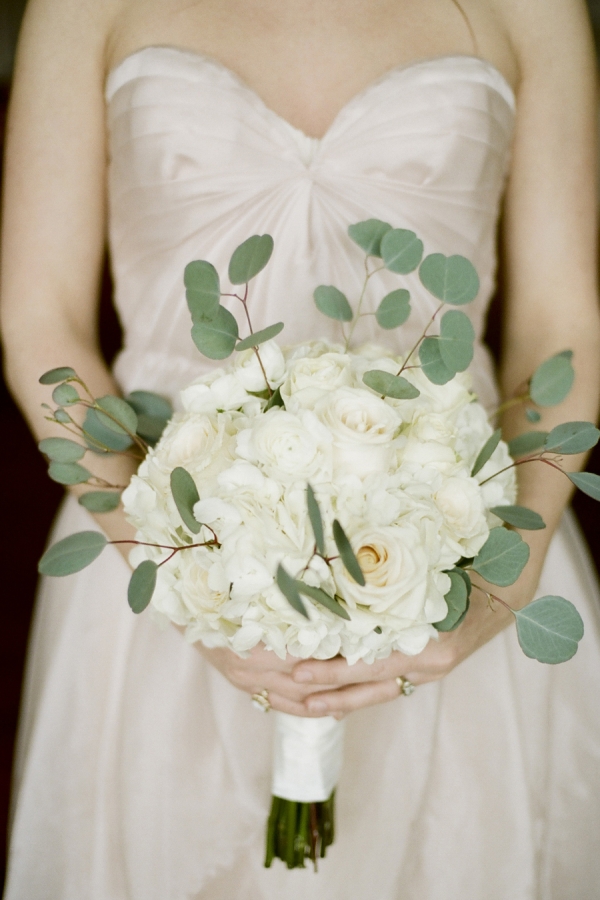 Bouquet with Eucalyptus Leaves Elizabeth Anne Designs The Wedding Blog