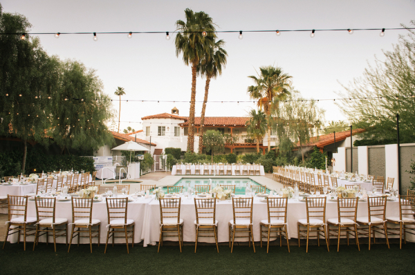 Palm Springs Wedding Reception Elizabeth Anne Designs The Palm Springs Wedding Reception
