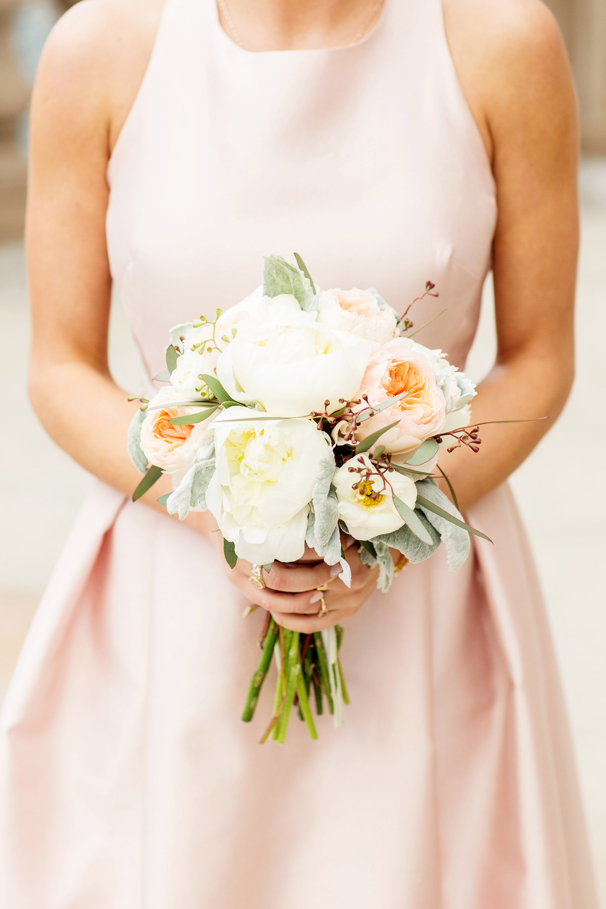 Pale Pink Bridesmaids Dress - Elizabeth Anne Designs: The Wedding Blog