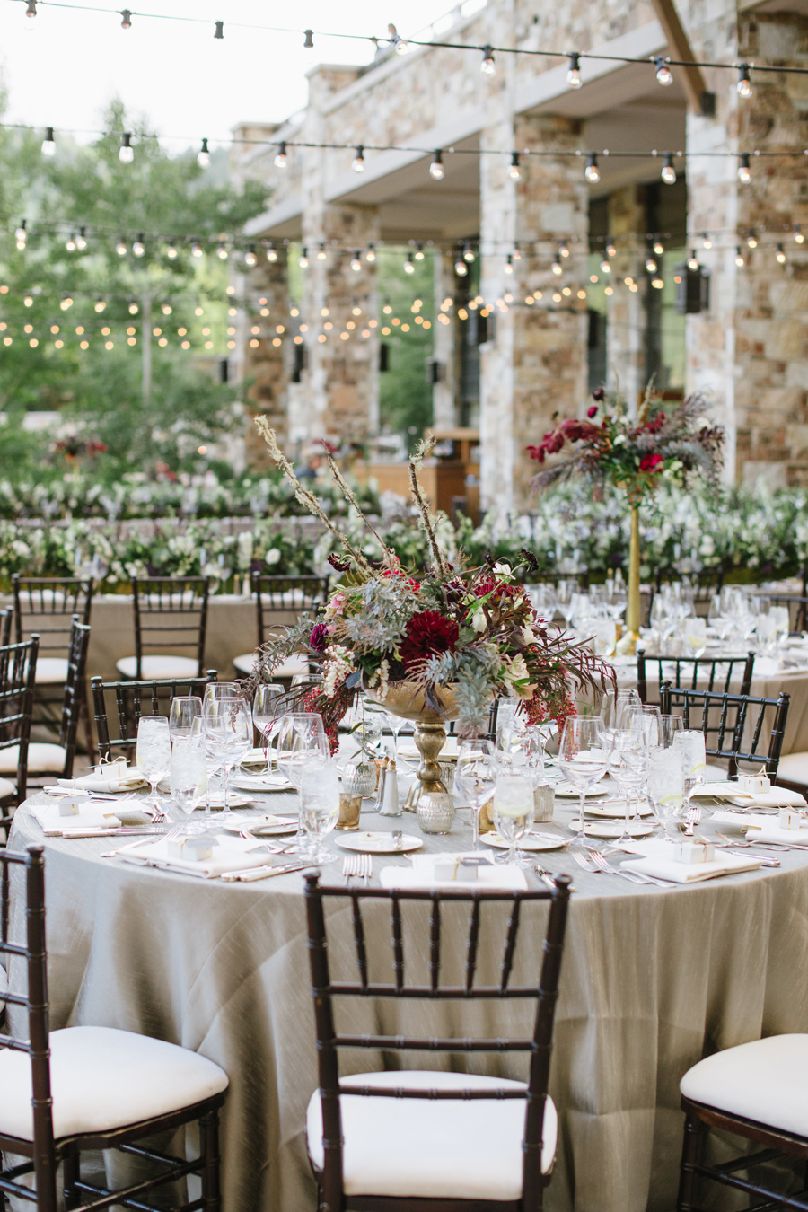 Gold And Burgundy Reception Elizabeth Anne Designs The Wedding Blog