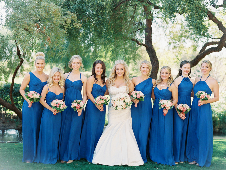 Royal Blue Bridesmaids Dresses - Elizabeth Anne Designs: The Wedding Blog