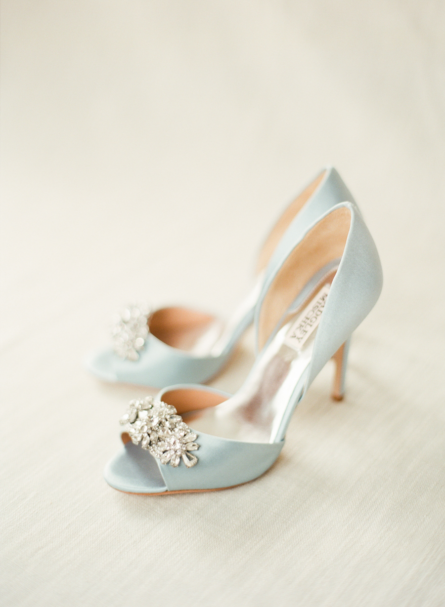 Badgley Mischka Tiffany Blue Wedding Shoes - Elizabeth Anne Designs ...