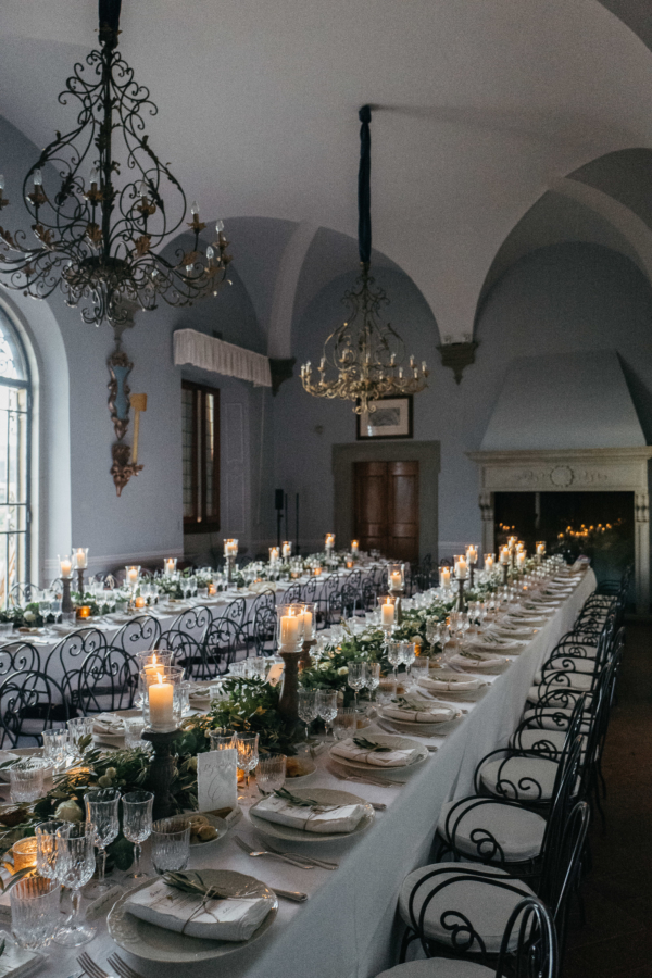Italian Villa Wedding Reception