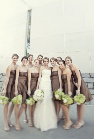 Brown-Bridesmaid-Dresses
