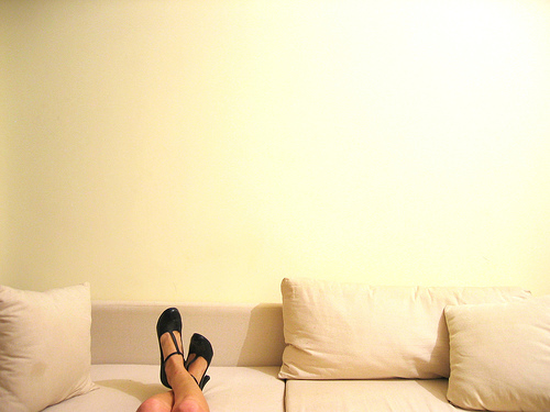black-heels-white-couch