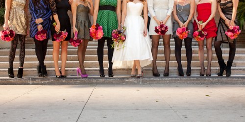 multicolored-mismatched-bridesmaids-dresses