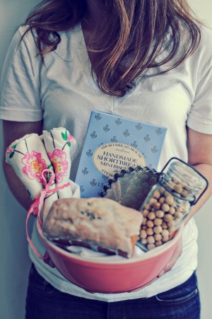 DIY Mothers Day Gift Basket Baking Supplies
