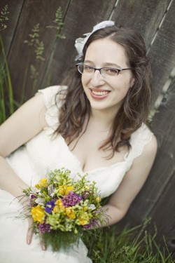 Bride in Glasses