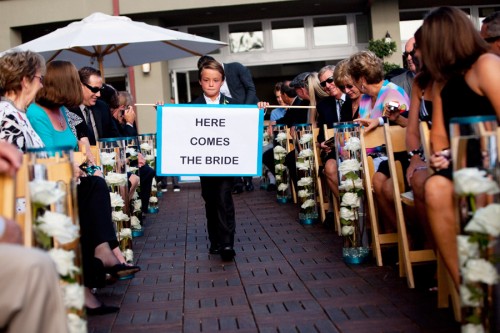 Here Comes the Bride Sign