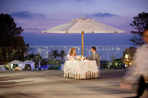 Sweetheart Table Beachside Wedding