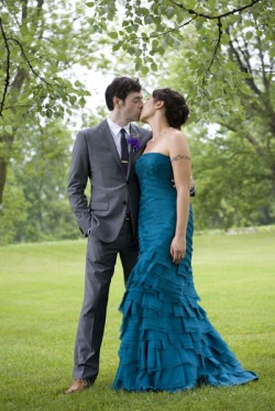 Blue-Wedding-Dress
