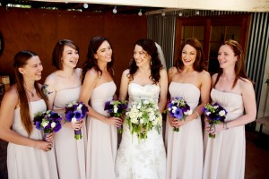 Champagne-Bridesmaids-Dresses