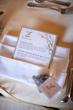 Orchid Branch Wedding Stationery