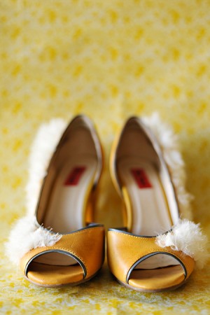 Yellow Bride Shoes