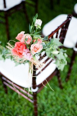 Pink-and-Peach-Rose-Chair-Decor