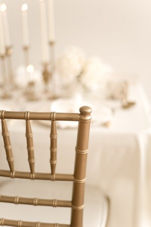 Winter White and Gold Wedding
