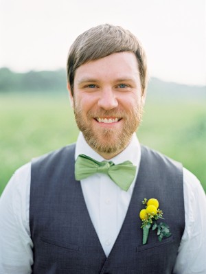 Green-Bow-Tie-Billy-Ball-Boutonniere
