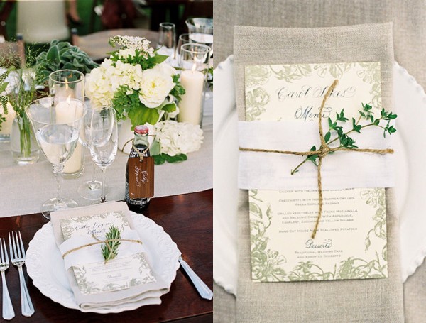 Herb-Sprig-Place-Setting