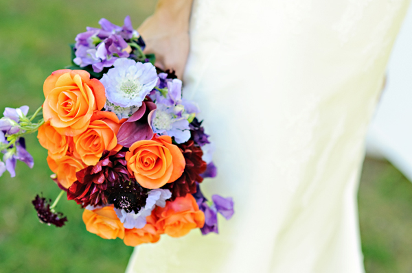 Purple-Orange-Bouquet